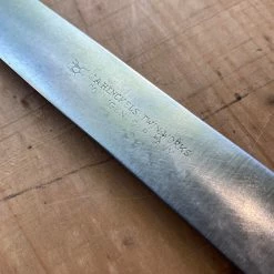 Bernal Cutlery J A Henckels 12.25” Flexible Slicer Salmon / Ham Carbon Steel 1950’s