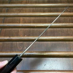 H&K Hatsukokoro Komorebi 180mm Santoku Aogami 2 Damascus Ebony Handle