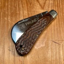 Bernal Cutlery Vintage Pocket ACE Pruner Jack Carbon Steel Pakka 1970’s/80’s
