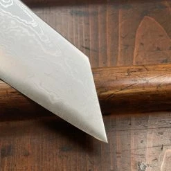 Sakai Kikumori / Bernal Cutlery'Sori' 225mm Kiritsuke Gyuto - Aogami 1 Suminagashi