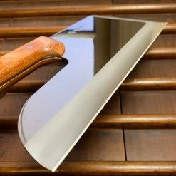 Hitohira Tsubaya Sobakiri 330mm Stainless Pakka Handle