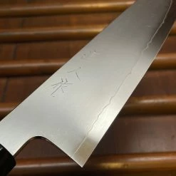 H&K Myojin Naohito 210mm Gyuto SG2 Stainless Kasumi Teak Myojin Riki Sesakusho