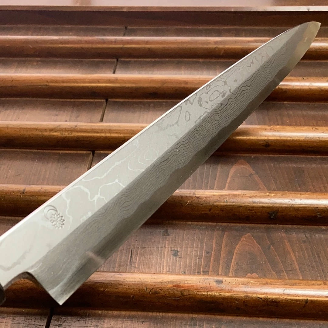 Sakai Kikumori 'Kikuzuki Uzu' 300mm Yanagi - Aogami 1 - W/ Saya