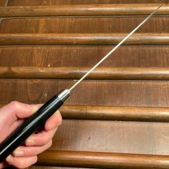 Hitohira T10 Migaki 170mm Santoku Pakka Handle