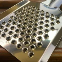 KANDA CO., LTD Large Stainless Oni Oroshigane Coarse Kitchen Tools