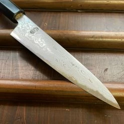Sakai Kikumori'Kikuzuki Uzu' 150mm Petty Aogami 1 W/ Saya