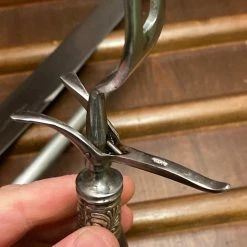 Bernal Cutlery American Cutlery Co 3pc Carving Set Carbon Steel Stag C1900-1920 The Vault