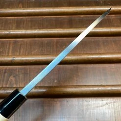 Hitohira Morihei Yoshitomo 165mm Deba Carbon Steel Poplar Handle Morihei Hisamoto