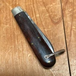 Bernal Cutlery The Vault Schrade Walden 3.75” Electricians Knife Bow Tie Shield & Rosewood 1946-73