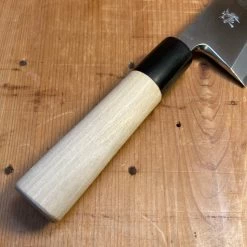 Trade In - Sakai Kikumori Tomoshibi 150mm Deba Shirogami #2 W/ Box