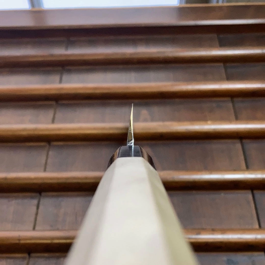 Sakai Kikumori 'Kikuzuki Uzu' 300mm Yanagi - Aogami 1 - W/ Saya