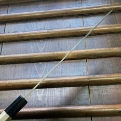 Sakai Kikumori'Sori' 240mm Kiritsuke Sujihiki - Aogami 1 Suminagashi