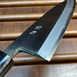 Hitohira Morihei Hisamoto Morihei Munetsugu 180mm Deba Shirogami 2 Ho Wood Handle