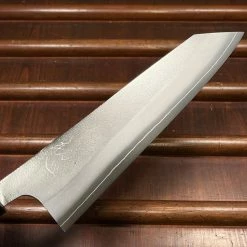 H&K Yoshikane 210mm Kiritsuke Gyuto SKD Nashiji Teak Handle