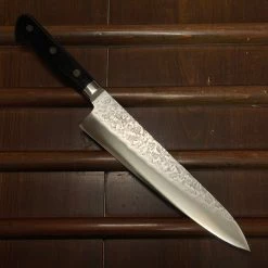 Hitohira T10 210mm Gyuto Tsuchime Pakka Handle