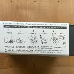 Urban Ole Ecopark Carving | Whittling | Craft Masu Box Handmade Kit