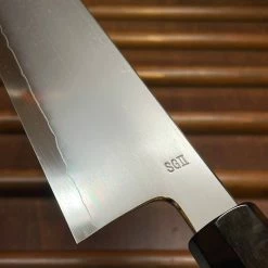 H&K Myojin Riki Sesakusho Myojin Naohito 240mm Kiritsuke Gyuto SG2 Stainless Kasumi Teak