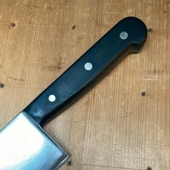 Bernal Cutlery J A Henckels 12" Hand Forged Carbon Steel Chef Knife Model 108 1920's-30's