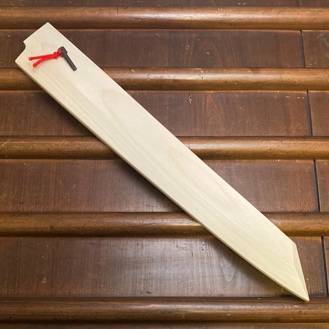 Kitchen Tools Hitohira Mumei 300mm Kiritsuke Yanagi Saya - Ho Wood