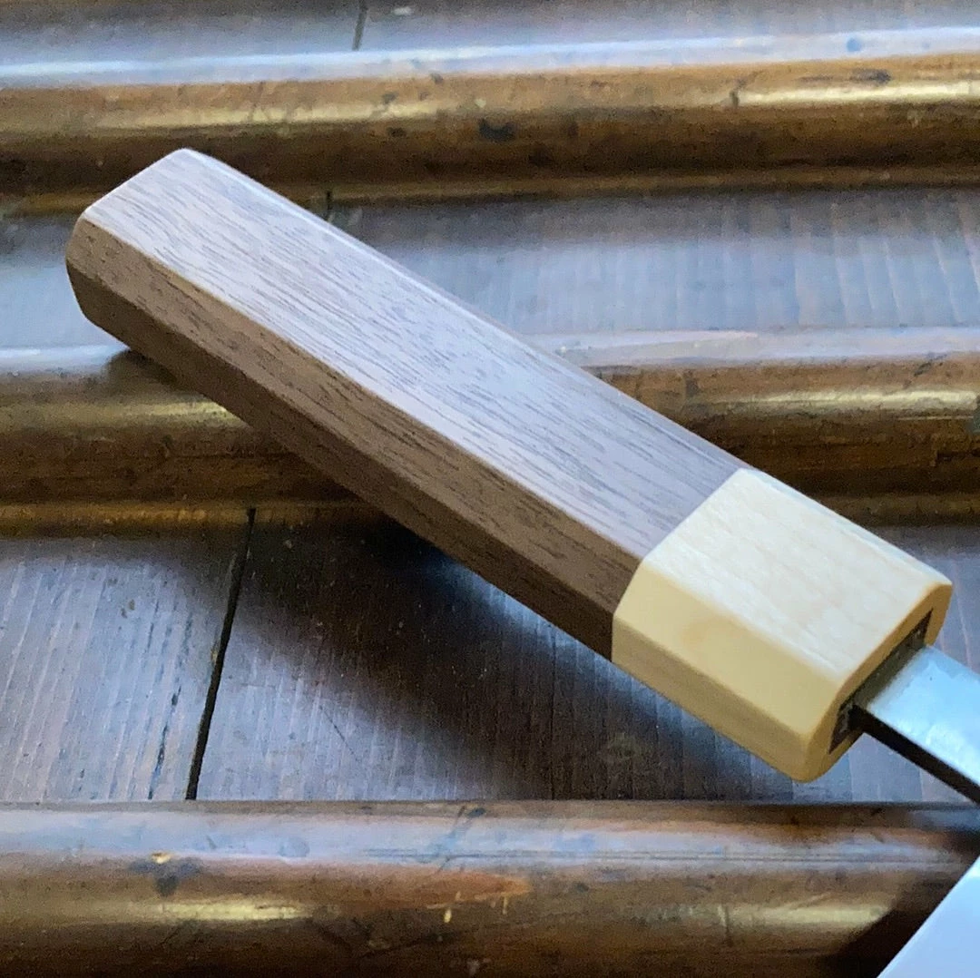 Hitohira TD 135mm Petty SLD Tsuchime Walnut Handle