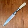 Au Sabot 13cm Corsican Vendetta Stainless Pocket Knife Cow Bone Scrimshaw