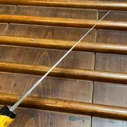 Maruyoshi Takehiro 180mm Nakiri Iron & SK Carbon Tool Steel PC Poplar