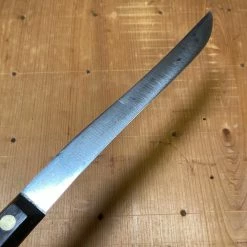 Bernal Cutlery Used Vintage Cattauraugus 7.75” Carving Knife Carbon Steel & Rosewood Little Valley NY C1900-1920