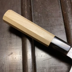 Sakai Kikumori'Kikuzuki Uzu' 240mm Gyuto Aogami 1 W/ Saya