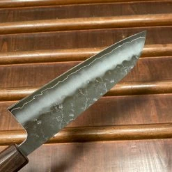 Hitohira Futana S3 170mm Santoku Ginsanko Nashiji Cherry Wood