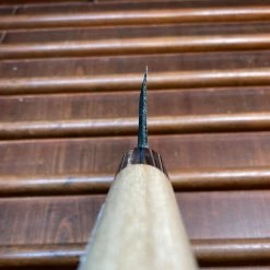 Hitohira Morihei Hisamoto Morihei Munetsugu 180mm Deba Shirogami 2 Ho Wood Handle