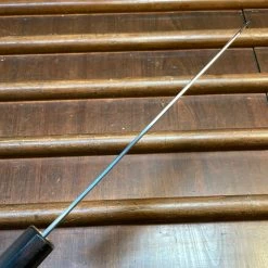 Hitohira Kikuchiyo Kyuzo 210mm Kiritsuke Gyuto Iron Clad Shirogami 2 Migaki Cherry/Ebony Handle