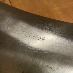 Bernal Cutlery Harold Leonard & Co 9” Cleaver Carbon Steel Italy 1950’s/60’s?