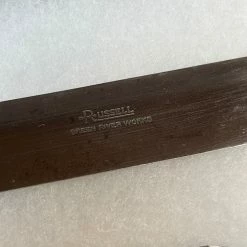 Vintage Antique J Russell Green River Works Table Knives & Forks In Shadow Box 1867-80 & 1920-40