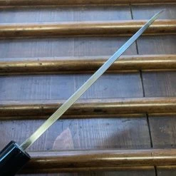 Hitohira Togashi LEFTY 165mm Deba Shirogami 1 Tachi Ho Wood W/ Saya