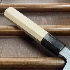 Sakai Kikumori'Kikuzuki Uzu' 180mm Kiritsuke Santoku - Aogami 1 - W/ Saya