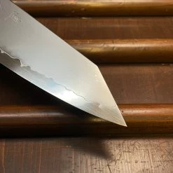 H&K Myojin Naohito 180mm Bunka SG2 Stainless Kasumi Teak Myojin Riki Sesakusho