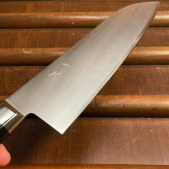 Hitohira T10 Migaki 170mm Santoku Pakka Handle