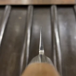 Hitohira TD 240mm Sujihiki Stainless Clad Aogami 2 Nashiji Western