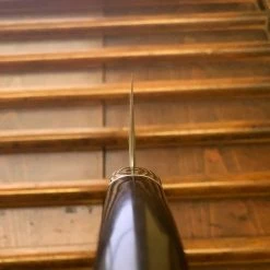 Hitohira Tanaka Kyuzo 240mm Gyuto Aogami 1 Damascus Ebony Handle (Fusion) The Vault