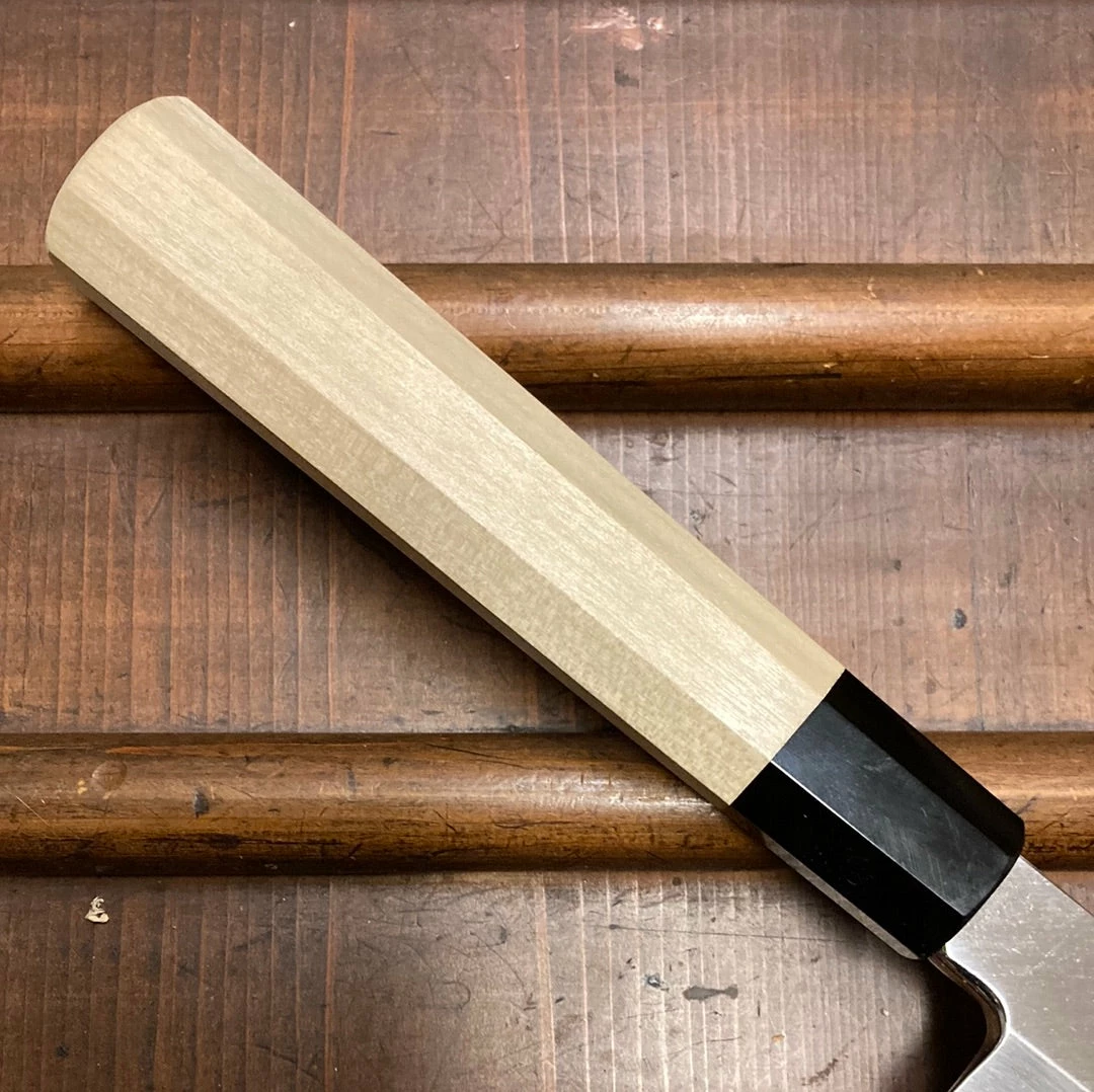 Hitohira Kikuchiyo Manzo 330mm Yanagi Aogami 2 Ho Wood W/ Saya