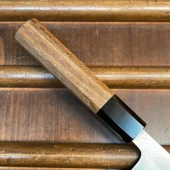 H&K Yoshikane 165mm Santoku SKD Nashiji Teak Handle