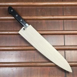 Ashi Hamono 240mm Gyuto Swedish Stainless Western Handle W Saya