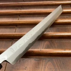 Sakai Kikumori'Kikuzuki Uzu' 300mm Sakimaru Takohiki - Aogami 1 - W/ Saya