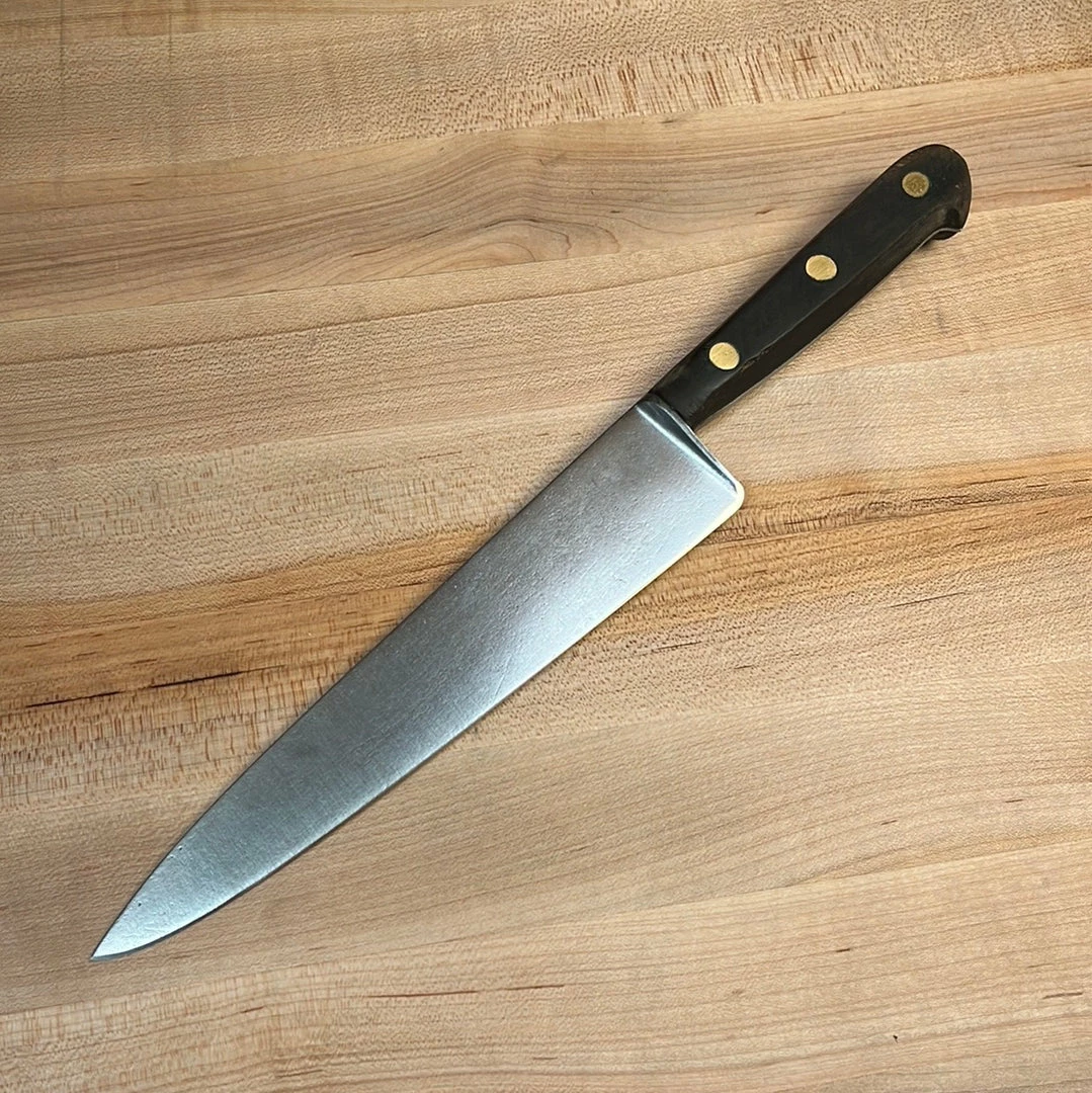 Bernal Cutlery Sabatier (Professional?) Canadian Style 20cm Chef Knife Carbon Steel 1950's-70's The Vault