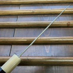 Hitohira Togashi 165mm Utility Kasumi Stainless Clad Shirogami 1 Ebony Handle