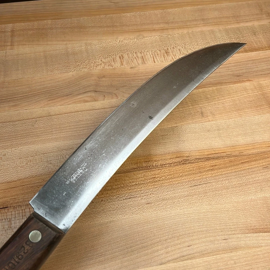 Bernal Cutlery Dexter 10" Scimitar Carbon Steel Hollow Ground Rosewood 1950's-70's