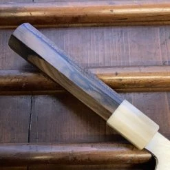 Hitohira Togashi 240mm Gyuto Stainless Clad Shirogami 1 Ziricote Handle