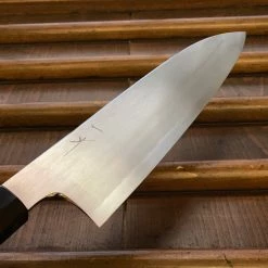 Hitohira Gorobei Rikichi 210mm Gyuto Shirogami 2 Kasumi Ho Wood