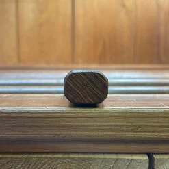 Fukui Hado Sumi 135mm Petty Shirogami #2 Kurouchi Finish - Burnt Oak