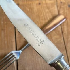 Bernal Cutlery Herman Hahn Solingen Set Of 6 Ea Table Knives And Forks Stainless The Vault